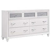 Coaster Barzini 7-drawer Dresser White Model 205893